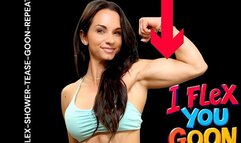 Flex Shower Tease Goon Repeat Ashley Sinclair