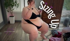 Gaining SSBBW Smoking and Clothes Try On