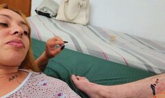 Foot worship, by yanka and Slave, FULL HD