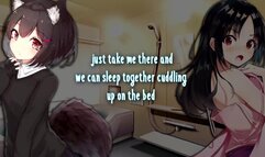 Bathing Stubborn Wolfgirl [ft Dudetlewd]