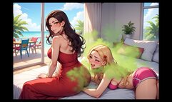 Farting Confessions #24: Blonde Tenant's Gassy Rent Reckoning Confession