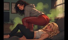 Farting Confessions #25: Blonde Borrower's Bubbly Fart Reckoning Confession