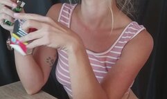 Roleplay - being a smoking fetish model