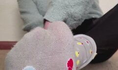 Ass Teasing Sweaty Sock Removal Feet JOI