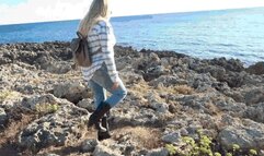 She would have to get out on her own MP4 (1920x1080) FHD