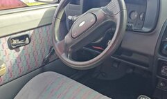 Cold start in heels and driving barefoot