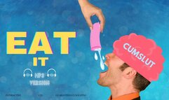 Eat it - Interactive CEI Task with Countess Wednesday - Cum Eating, Sensual Domination, ASMR MP3 AUDIO ONLY