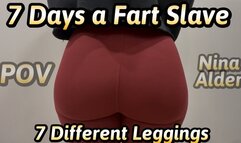 7 Days of Being my Fart Slave! - Nina Alder - POV