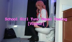 School Girl Yuno Gasai Peeing [Voyeur] Sage Eldritch