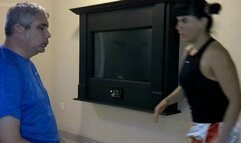 Kasandra Muay Thai Fighter – Professional Front Kicks to the Face part2