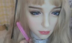 Kigurumi head shell double maid