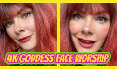 4k Goddess Face Worship – Good Boy JOI ASMR