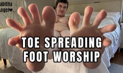 Toe Spreading Foot Worship MP4
