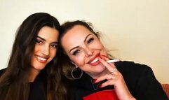 Marlboro girls blackening their lungs