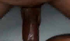 A black with a big cock fucks my white wife