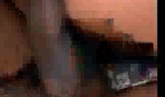 Blonde sex bomb riding her BFs dick