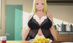 Greedy Pantry Play | Feederism Fantasy, Belly & Naked Feeding Kink | Watching you Eat