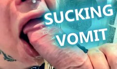 Deep throat and extreme vomit: An unforgettable blowjob