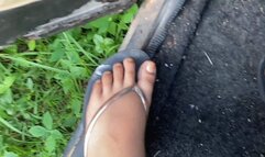 With flip-flops and even bare feet, I pump car pedals and end up scratching my feet (5)