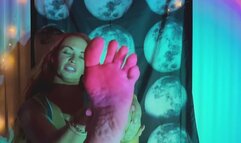 Sensual Self Foot Worship by Redhead Sunnie Soleil