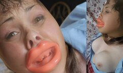 SCHOOLGIRL PANTYHOSE ENCASEMENT BONDAGE 2