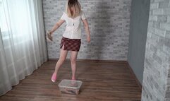 Dirty revenge of tights and stockings on their mistress