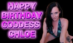 Happy Birthday Goddess Chloe