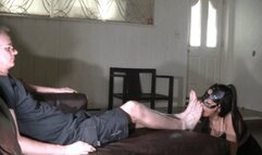 Sophie masked and licking (HD)