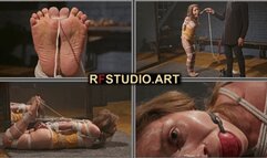 Little Agness - Tight Live Bondage for the Cutie by the Mirror (UHD 4K MP4)