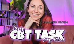 Daily CBT Task Day Three