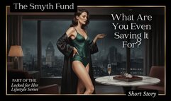 What Are You Even Saving It For? - Part of the Locked for Her Lifestyle Series from Ms. Smyth of The Smyth Fund { FinDom Short Story }