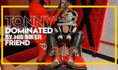 Tonny Dominated by his Biker Friend (720p) Gay Bondage - Gay Domination - Biker Fetish - Handcuffs - BDSM