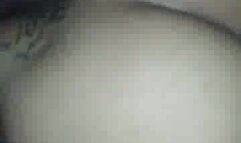 Brunette housewife takes a big black dick in her ass