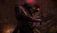 A Romantic Fuck under the Moonlight with a Troll