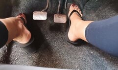 I spend so much time flat out accelerating my car with my flip-flops (3)