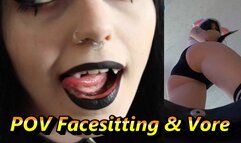 POV Facesitting and Vore - Cloud