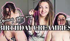 Feeding you my birthday creampies WMV