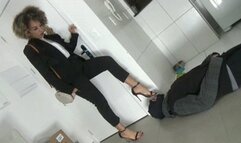 Mistress Kelly's Shoe Cleaning Day # 720HD - Girls Fetish Br