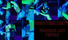 UV Pegging and Fisting 4K ft Mistress Poisoned Onirika Maz Morbid @mazmorbidfetish #fisting