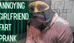 NEW COUPLE : Annoying Girlfriend Fart Prank