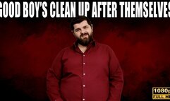 KingMarti: Good Boy's Clean Up After Themselves - Full HD 1080p- MOV