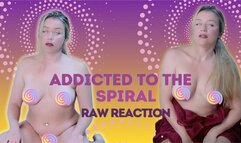 Addicted to the Spiral - Raw Mesmerized Pet Slave Reaction (Obedience, Petplay)