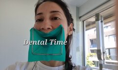 My teeth and molars waiting for the anesthesia to take effect