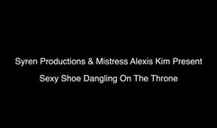 Sexy Shoe Dangling On The Throne (1080p)