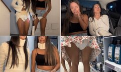 teenagers in diapers, in pain and exposed in public