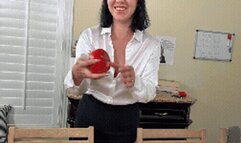 Forbidden Fruit (4K MP4) Paisley Prince and Tilly McReese: Growth Fetish, Giantess, Clothes Destruction, femdom