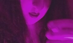 Smoking in my room with this light at night