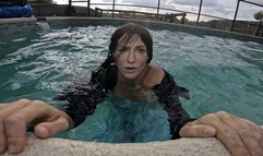 Nathalias Wet Dress Fall In 1080p