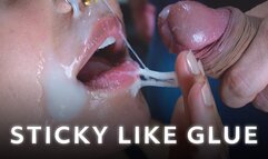 Cumshot E Blowjob Compilation - Sticky Like Glue