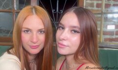 HOT DEEP KISS (ONLY KISS WITH TOPLESS) - TOP GIRL BRUNA AND HOT REDHEAD - NEW MR OCT 2025 - FULL VERSION - EXCLUSIVE ACTRESS